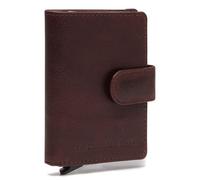 The Chesterfield Brand Prague 0 Custodia per carta di credito Protezione RFID Pelle 7 cm marrone