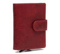 The Chesterfield Brand Prague 0 Custodia per carta di credito Protezione RFID Pelle 7 cm rosso