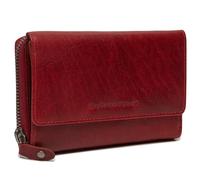 The Chesterfield Brand Rhodos Portafoglio Protezione RFID Pelle 14 cm rosso