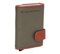 The Chesterfield Brand Sabana Portafoglio Protezione RFID Pelle 7.5 cm verde