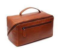 The Chesterfield Brand borsa da toilette Trevia Toiletry Bag Cognac marrone chiaro