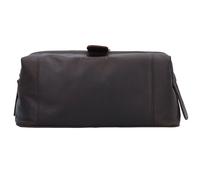 The Chesterfield Brand Vince Borsa da toilette Pelle 29 cm marrone