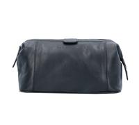 The Chesterfield Brand Vince Borsa da toilette Pelle 29 cm nero