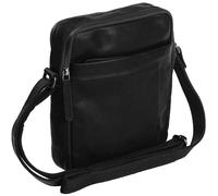 The Chesterfield Brand Wax Pull Up Borsa a tracolla Pelle 19.5 cm nero