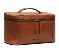 The Chesterfield Brand Wax Pull Up Borsa da toilette Pelle 29 cm marrone