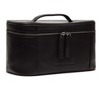 The Chesterfield Brand Wax Pull Up Borsa da toilette Pelle 29 cm nero