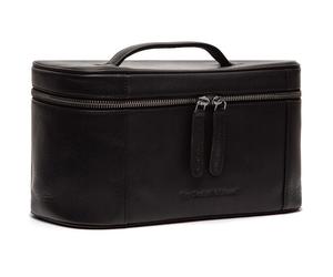 The Chesterfield Brand Wax Pull Up Borsa da toilette Pelle 29 cm nero