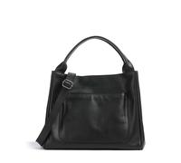 The Chesterfield Brand Wax Pull Up Cow Fioline Borsa a mano nero, pelle, donna