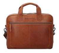 The Chesterfield Brand Wax Pull Up Valigetta Pelle 40 cm Scomparto per laptop marrone