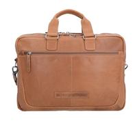 The Chesterfield Brand Wax Pull Up Valigetta Pelle 40 cm Scomparto per laptop cognac (C40-101031)