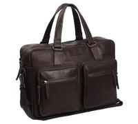 The Chesterfield Brand Wax Pull Up Valigetta Pelle 43 cm Scomparto per laptop marrone