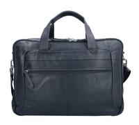 The Chesterfield Brand Wax Pull Up Valigetta Pelle 44 cm Scomparto per laptop nero