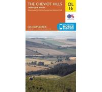 The Cheviot Hills, Jedburgh & Wooler (Map) OS Explorer Map