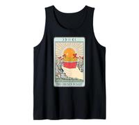 The Chicken Nugget Tarocchi Carta Vintage Mistico Cibo Grafica Canotta
