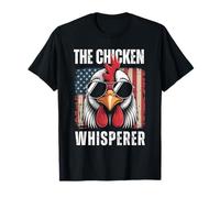 The Chicken Whisperer | Funny Farmer & Backyard Chicke Maglietta