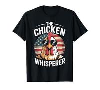 The Chicken Whisperer Retro | Funny Vintage Chicken Farmer Maglietta