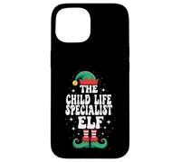 The Child Life Specialist Elf Funny Christmas Custodia per iPhone 15