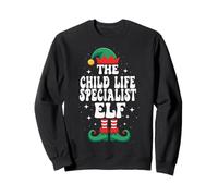 The Child Life Specialist Elf Funny Christmas Felpa