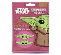Mad Beauty Star Wars The Mandalorian The Child maschera idratante e illuminante per il contorno occhi 3x2 pz