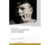 The Childhood of Maxim Gorky (DVD) Mikhail Troyanovsky Varvara Massalitinova