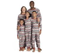 The Children's Place Baby Girls Family Matching Christmas Holiday Pajamas Sets, Snug Fit 100% Cotton, Adult, Big Kid, Toddler, And Toddler Sleepers, Harvest Fairisle, 3-6 Months US