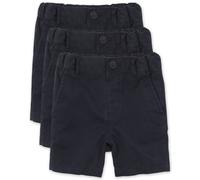 The Children's Place Child Boys e Toddler Stretch Chino Shorts New Navy 3-Pack 2t Us