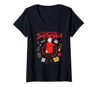 The Chilling Adventures of Sabrina Circle Maglietta con Collo a V