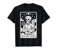 The Chimney Sweeper - Scheletro per spazzacamino, Carta dei tarocchi Maglietta