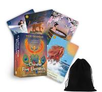 The CHINESE Cinque Elementi Oracle Cards Deck Di Vicki Iskandar Con Sacchetto