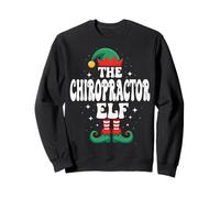 The Chiropractor Elf - Divertente Gruppo familiare Natalizio Felpa