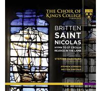 Benjamin Britte Britten: Saint Nicolas/Hymn to St Cecilia/Rejoice in the La (CD)