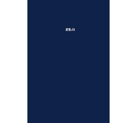 The Christian Minimalist: Notebook | For I Know the Plans I have for you Jeremiah 29:11 Bible Verse | 6 x 9 in | lined | 110 pages | navy blue