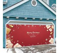 The Christmas Cheer with Garage Banner The Ultimate Festive Décor For Your Garage!(A,480 x 210 cm)