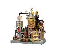 The Christmas Chocolatier Truffle Factory con Alimentatore 4.5V Cod. 15805 Edificio con Luci e Suoni Lemax