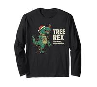 The Christmas Wonder Dinosaur Albero di Natale Rex Maglia a Manica