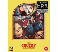 Child's Play Collection - All-Region UHD Boxset but the Blu-Rays for the first 'Child's Play' film & documentary 'Living with Chucky' are Region B