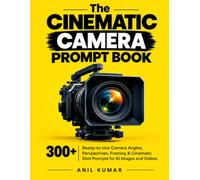 The Cinematic Camera Prompt Book: 300+ Ready-to-Use Camera Angles, Perspectives, Framing & Cinematic Shot Prompts for AI Images and Videos