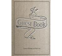 The Circulating Guest Book for Wedding Receptions (faux cardboard cover): A Quirky Interactive Wedding Reception Activity Disguised as a Guest Book. Guests love it!