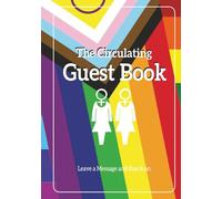 The CIRCULATING GUEST BOOK (lesbian pride cover) for Weddings: A Wedding Reception Activity for Guests. A keepsake for the Newlyweds.