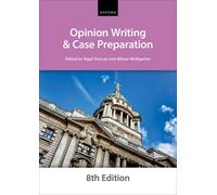 The City Law School Opinion Writing and Case Preparation (Tascabile)
