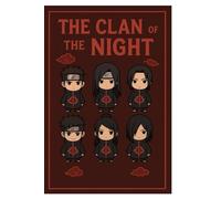 The Clan of the Night-Inside, you’ll find plenty of space to write down your thoughts, homework, study plans, class schedules, or creative ideas