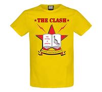 The Clash Amplified Collection - Know Your Rights Uomo T-Shirt Giallo Regular