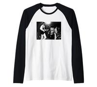 The Clash I Fought The Law White Riot Tour Maglia con Maniche Raglan