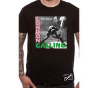 The Clash London Calling Joe Strummer Rock ufficiale Uomo maglietta unisex