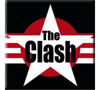 The Clash Metal Steel Fridge Magnet Stars And Stripes Album Fan Official