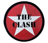 The Clash Patch Indietro Star Logo Nuovo Ufficiale Rosso
