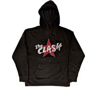 The Clash Star Logo ufficiale Felpa con Cappuccio