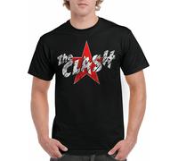 The Clash Stella Logo Punk Rock New Wave 70s 80s Musica Fascia T Shirt CLA10076