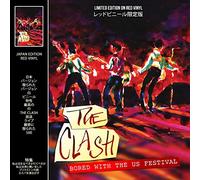 The Clash - THE CLASH - BORED WITH THE US FESTIVAL: LIMITED JAPAN EDITION ON RED VINYL