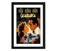 The Classic Casablanca - Stampa artistica con cornice, formato A5